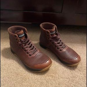 No Bull Brown Leather High Top